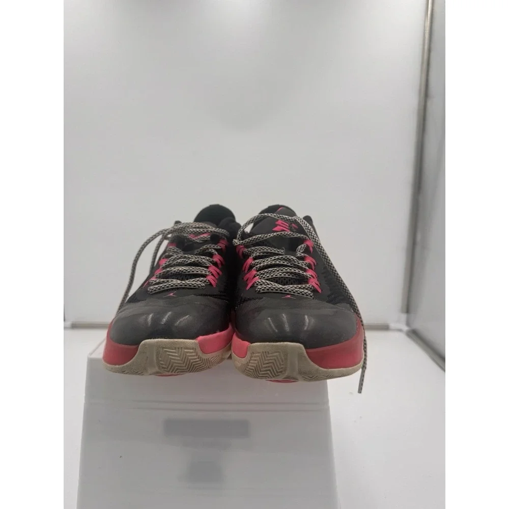 Nike Air Jordan CP3.VIII Girls Size 7Y Black Pink Basketball Shoes Sneakers